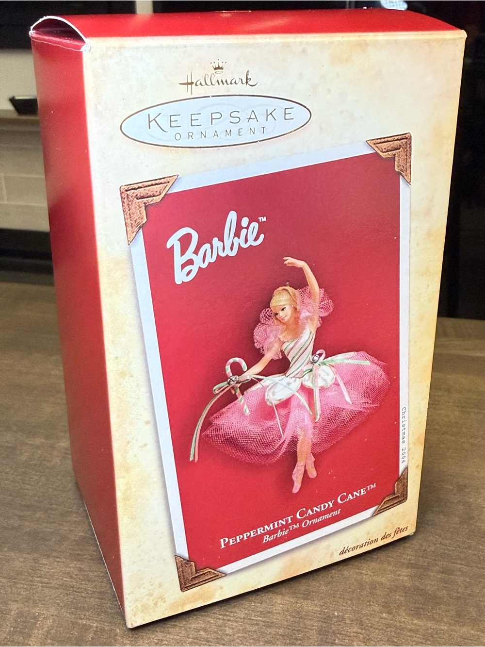 Hallmark Keepsake Peppermint Candy Cane
Barbie Ornament Retro Nutcracker 2004